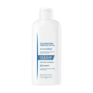 Ducray Squanorm Medicated Shampoo for Dry Dandruff 200ml