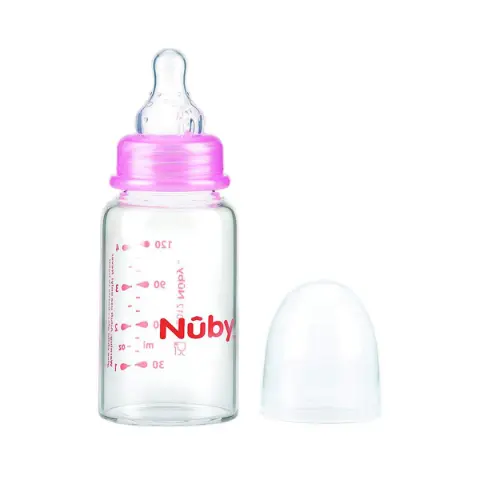 Nuby стеклянная бутылка 120мл