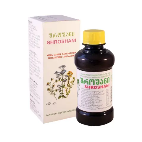 Shroshani - раствор против выпадения волос