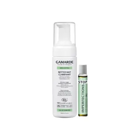 Gamarde Foaming Cleanser and Local Lotion for Oily and Problematic Skin 1+1 9572