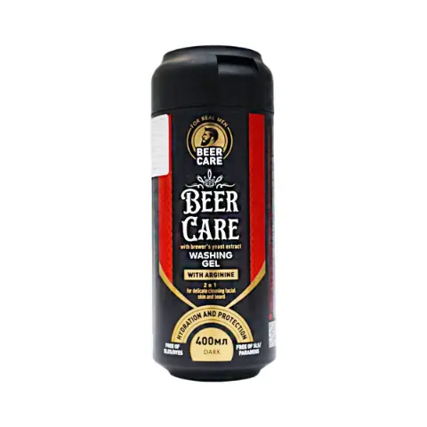 Шампунь-гель увлажнение 2in1 400 мл 2030 Beer Care