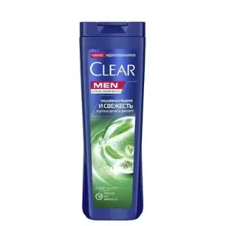 Шампунь для мужчин Clear Cool Sport 380 мл