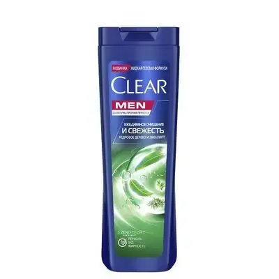 Шампунь для мужчин Clear Cool Sport 380 мл
