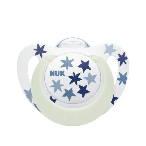 სილიკონის მატყუარა STAR N2 2282 ნუკი - Nuk
