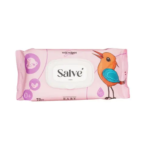 Baby wet wipes 72 pcs 0522