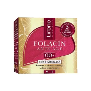 Lirene Anti Age Regeneration 60+ Folacin Face Cream 50ml