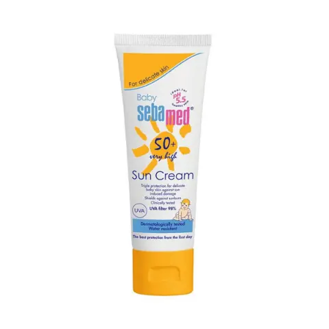Солнцезащитный крем для детей SPF50+ 8340 Sebamed