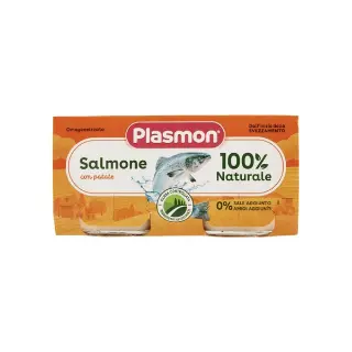 Пюре лосось с овощами 2659 Plasmon