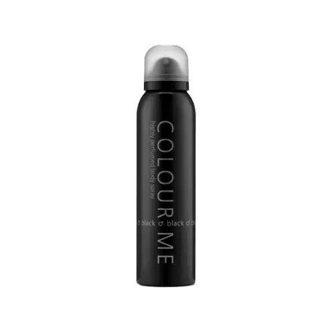 Спрей для тела COLOUR ME Black 150 мл 2732 Milton