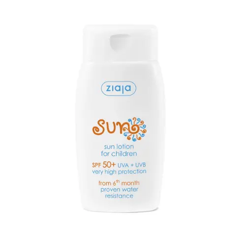 Детский солнцезащитный крем SUN SPF50+ Ziaja