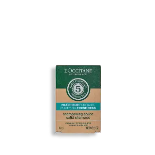 Cleansing, cooling solid shampoo 60 g