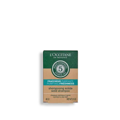 Cleansing, cooling solid shampoo 60 g