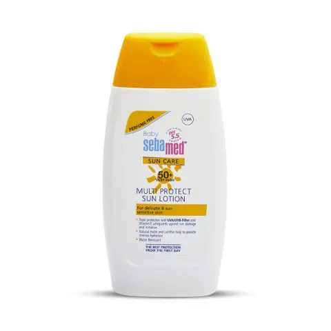 ბავშვის მზის დამცავი ლოსიონი SPF50+ 8425 სებამედი - Sebamed