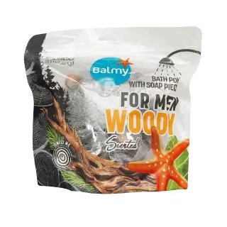 Bath sponge for men Woody 9792