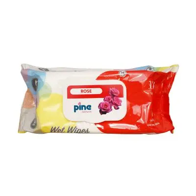 Pine - Файн детские влажные салфетки роза 120 штук (6929) 07/28