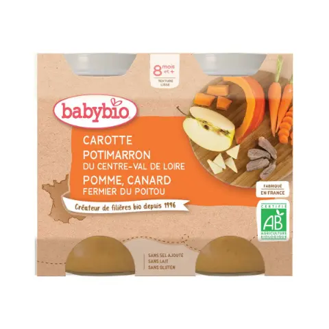 ლანჩ მენიუ იხვი 2 ცალი 0644 ბეიბი ბიო - Baby Bio