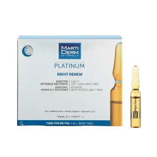 Martiderm Platinum Night Booster 10 Ampoules