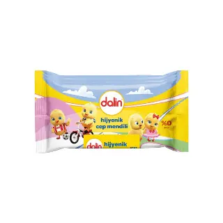 Гигиенические влажные салфетки 3 шт 7663 Далини - Dalin