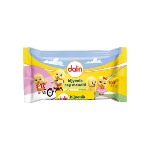 Гигиенические влажные салфетки 3 шт 7663 Далини - Dalin