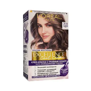 Краска для волос Excellence 7.11 3210 Лориаль - Loreal