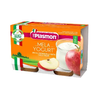 Йогурт яблочный 7793 Пласмон - Plasmon