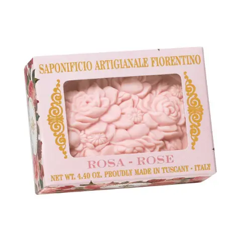 Rose soap 125 g 7276 Fiorentino