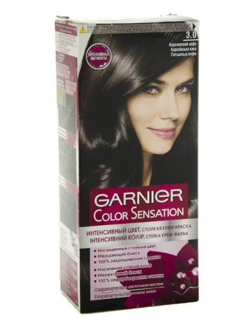 თმის საღებავი Color Sensation N3.0 გარნიე - Garnier