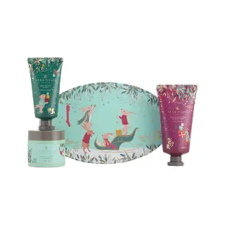 Sara Miller Woodland Hand Care Set Oval 7686 Heathcote & Ivory