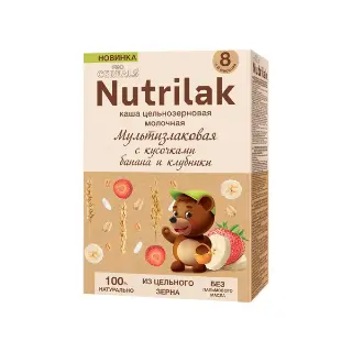 Nutrilak Milky Cereal Porridge Banana and Strawberry 2025