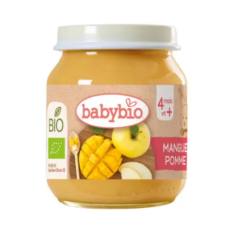 კონფიტური მანგო და ვაშლი 9792 ბეიბი ბიო - Baby Bio