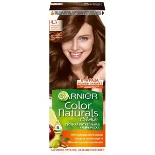 Garnier Color Naturals Hair Color 4.3 Golden Chestnut
