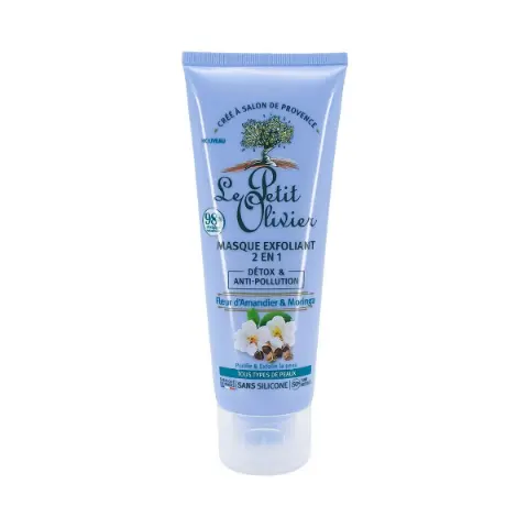 Face gel-exfoliant Anti Pollution 75ml 0081 Le Petit Olivier