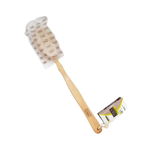 Aqua Massage Natural Wood Toothbrush 9753