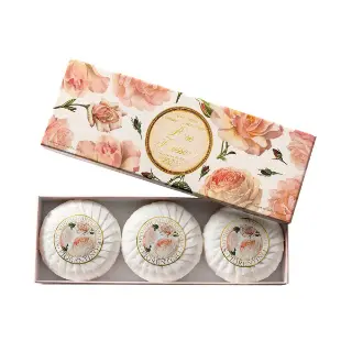 Rose Soap 100g 3 pcs 8136 Fiorentino