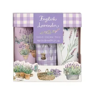 Hand Cream 3 pcs 30ml English Lavender 4630 Heathcote & Ivory