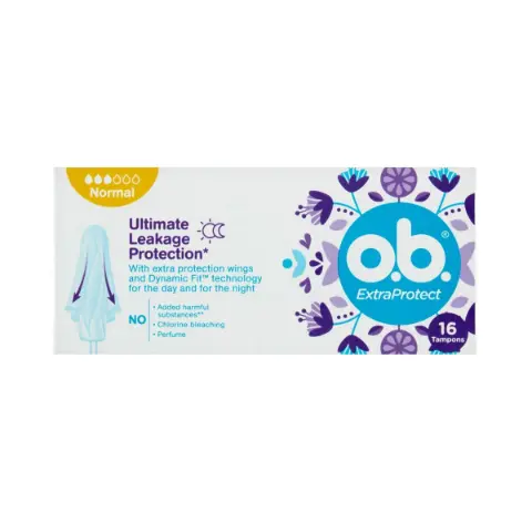 O.B. Tampons Extra Normal 16 pcs