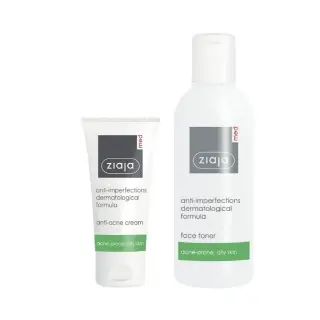 Anti-acne cream and lotion 5892 Ziaja