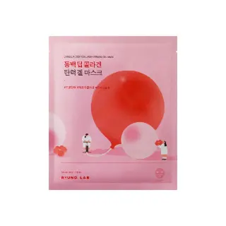 Маска для лица с коллагеном и лифтингом Camellia Round Lab 4 шт. 2366