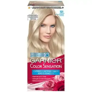 Garnier Color Sensation Hair Dye 101 Platinum Blonde