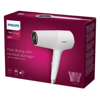 Philips- фен для волос Серия 5000 2100W с 6 скоростями BHD500/00