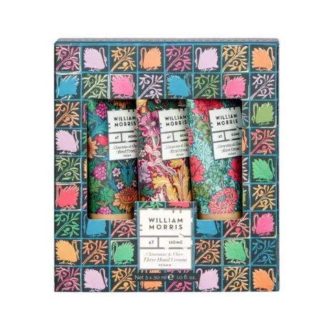 William Morris Hand Cream Collection 3 Piece 30ml 8065 Hescout and Ivory - Heathcote & Ivory