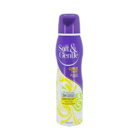 Soft And Gentle Deodorant Spray Citrus 150ml
