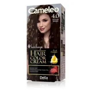 Camelion краска для волос 4.0 Средне-коричневый
