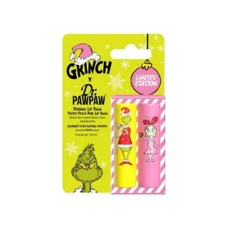 Dr. Pawpaw Lip Care Kit Peach Pink And Original Grinch 5482