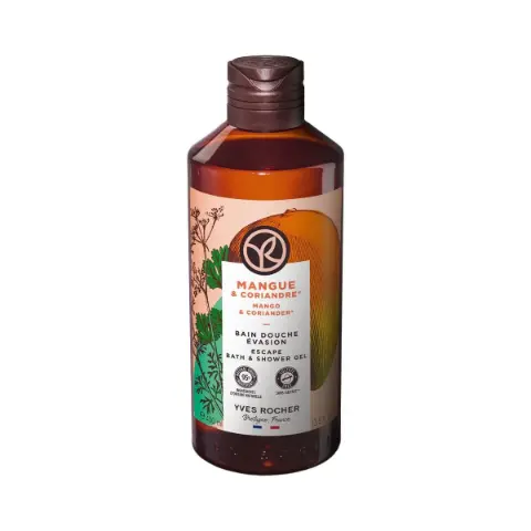 Yves Rocher Shower Gel Mango & Coriander 400 ml