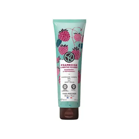 Yves Rocher Raspberry & Mint Body Scrub 150 ml