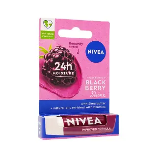 Nivea Lip Balm Hygiene Blackberry 4.8g