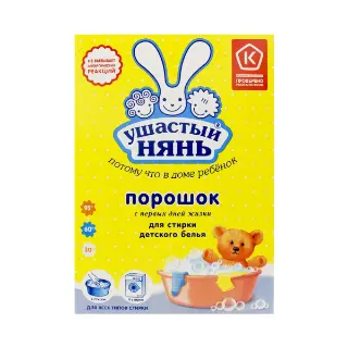 Ушастый нянь детский стиральный порошок 400гр 0113