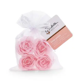 Isabelle Laurier Rose Soap Set with Pouch 4X4g 3030