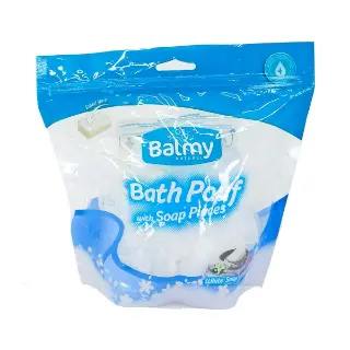 Bath sponge and soap Withe 5466 Balmy
